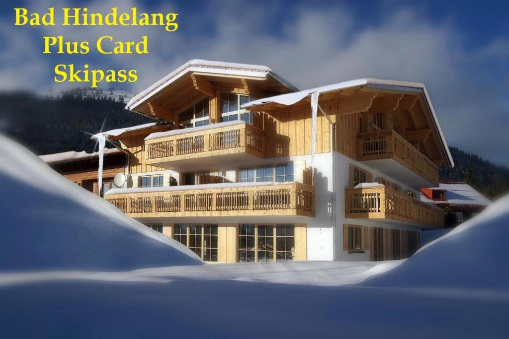 Landhaus Berggluehen Oberjoch Kültér fotó